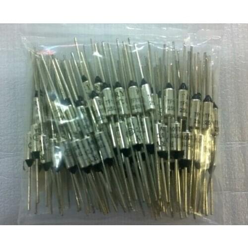 100pcs/lot temperature fuse BF117 Tf 117 degrees 10A 250V RY117 original authentic
