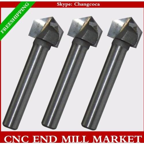 6mm*120degree*12mm,CNC class-A 3D V bit,CNC machine tool,3D engraving Carbide end mill,PVC,MDF,acrylic,woodworking router bit