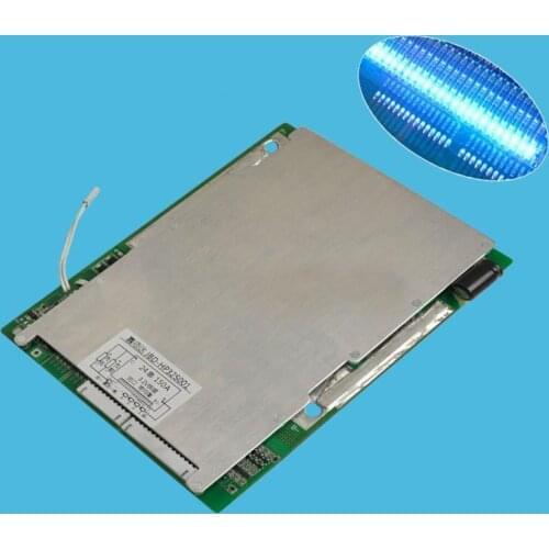 7S 150A 24V Li-ion lithium battery MOS protection board Balanced indicator led Dual Temperature switch FOR electric e-bike car