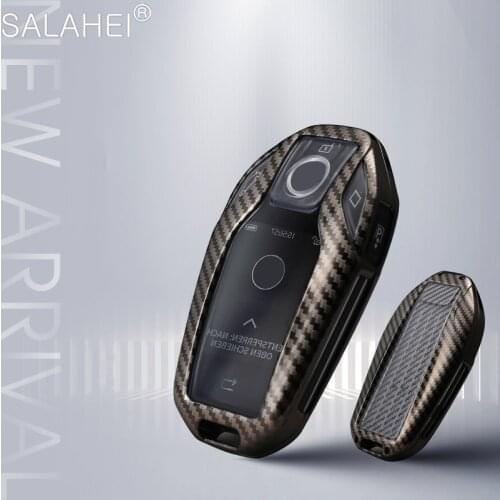 Zinc Alloy + TPU Car Key Case For BMW 5 6 7 series GT 730 740 530i G11 G12 740li G30 G31 G32 i8 I12 I15 G01 X3 G02 X4 G05 X5 G07