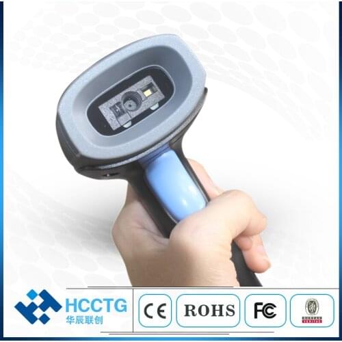 Dual Trigger Mode Bluetooth 2.4G Wireless CMOS 2D Barcode Scanner HS-6400