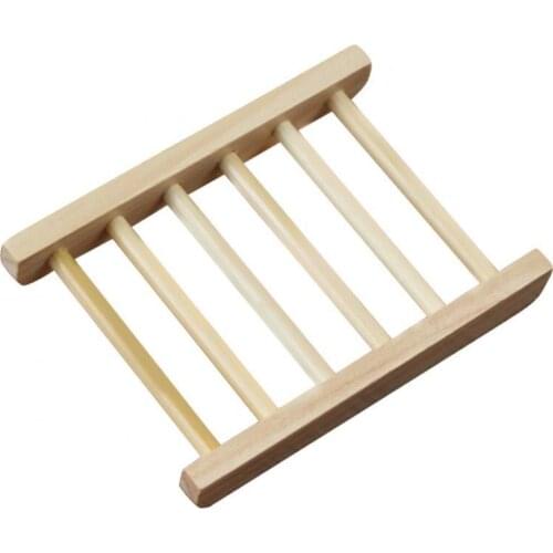 Hot Sale 80%Portable Natural Wood Soap Sponge Drain Storage Holder Tray Bathroom Kitchen Organizer Supplies Accessories Products