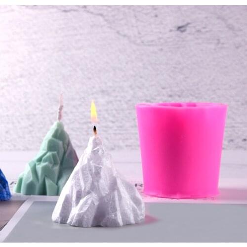 Iceberg Shape Candle Mold Soap Mold Cake Decoration Tools Candle Making Moulds DIY Candle Craft Tools
