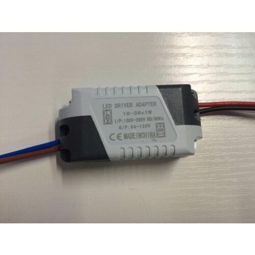 Isolation 18-36W DC50-120V LED Driver 18-36x1W 300mA Constant Current LED Bulb Lamp driver