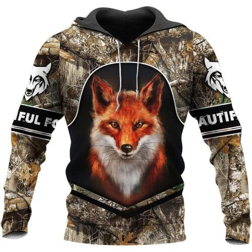 Beautiful Fox 3D All Over Printed Jacket Men/women Harajuku Hoodie Unisex Casual Streetwear Sweatshirt Pullover sudadera hombre