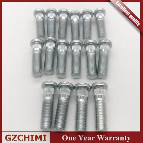 Set Of 16 Replacement Wheel Studs For Honda Accord Acura TLX 90113-S5H-005