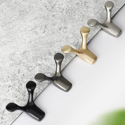 Wall-Mounted Clothes Hook Nordic Creative Horn Hook For Living Room Bedroom Multi-Function Metal Coat Hook Home Accessories