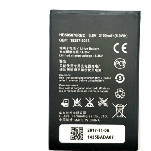 New HB505076RBC 2100mAh battery Replacement For Huawei G606 G610 G610S G700 G710 G716 A199 C8815 phone