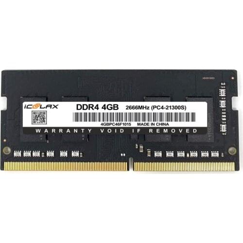 Icoolax DDR4 Memory Ram 4GB 8GB 16GB 2133MHZ 2400MHZ 2666MHZ So-dimms Notebook Memoria DDR4 Ram 260PIN for Laptop INTEL