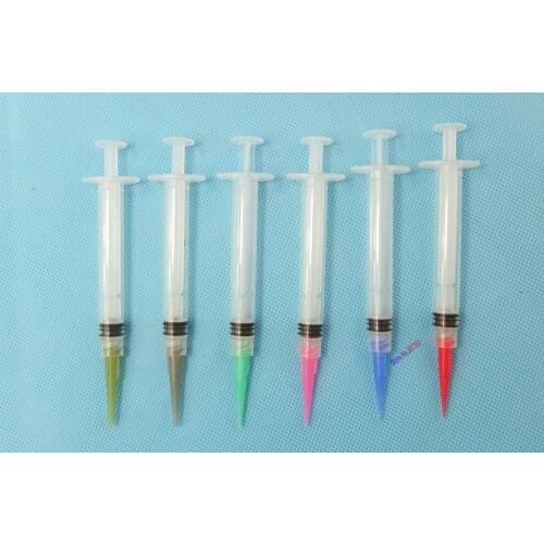 3ml non-graduation-scaled Luer lock Industrial Syringes w/ Tips