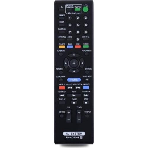 Remote for Sony AV RM-ADP069 HBD-E580 BDV-N790W HB-DE3100 ADP059 ADP057 ADP074 ADP072 BDV-E280 HBD-T58 BDV-E580 BDV-T58