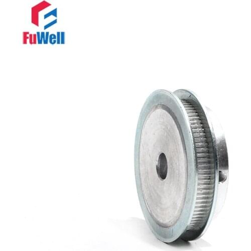 S2M-62T Timing Pulley Aluminum Alloy Transmission Belt Pulley 6/8/10/20mm Bore 7mm/11mm Belt Width S2M 62Teeth Synchronous Wheel