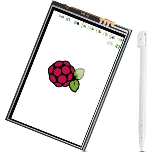 3.5'' Resolution Tft Touch Screen Moudle With Protective Case Touch Pen Heatsinks For Raspberry Pi 3 B+ pi 3 B Pi 2 Pi Zero