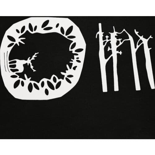 Deers Trees Dies Metal Die Cuts Cutting Dies For DIY Scrapbooking Embossing Photo Album Paper Cards Crafts New 2018 Die Arrivage