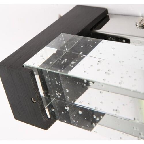 Modern Brief Waterproof Bubble crystal Wall Led Mirror Light