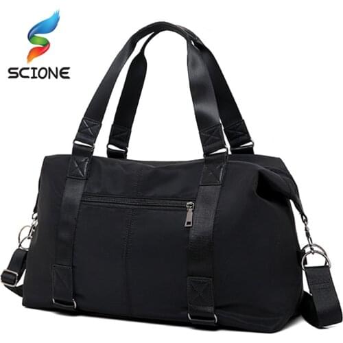 Special Hot Waterproof Nylon Men Sports Gym Bag Women Travel Yoga Handbag Fitness Training Shoulder Bag Luggage Duffle Bags