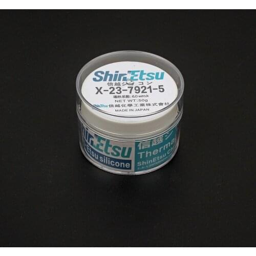 Shin-Etsu x-23-7921 Nano Computer Notebook CPU Graphics Card 7921 Thermal conductive silicone grease Thermal silicone paste 50g