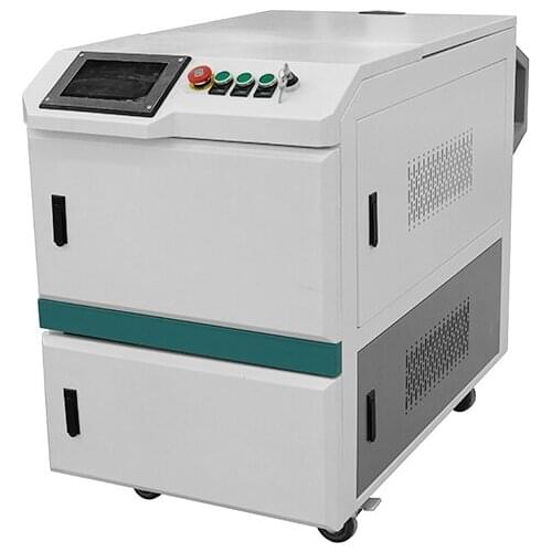 Rust removal 1000w 1500w JPT lazer source fiber laser cleaning machine for metal cleaning