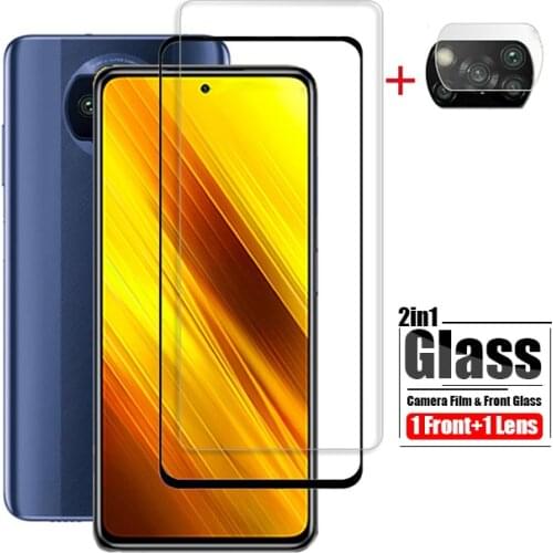 Tempered Glass For Xiaomi Poco X3 Pro X3 NFC Camera Screen Protector On Xiomi PocoX3 Ksiomi X3Pro Protective Glass Film Vidrio