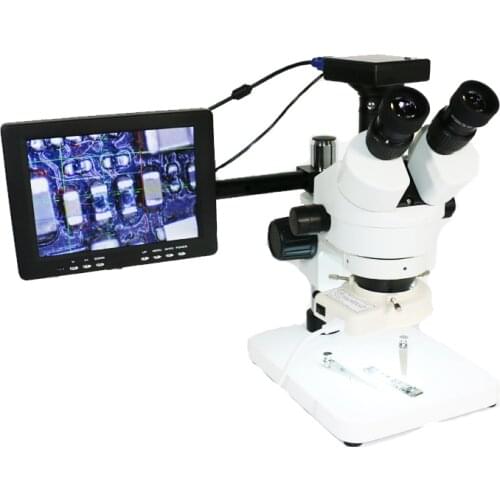 LCD 8 inch HDMI VGA BNC output IPS display monitor for industrial Trinocular /Binocular stereo microscope phone repair
