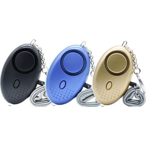 1PC Self Defense Alarm 130Db Security Protect Alert Personal Safety Scream Loud Keychain Emergency Alarm for Women Kids Girl