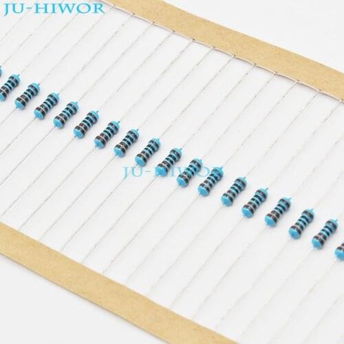 1000pcs/lot) 1k 1.2K 1.5K 1.8K 2K ohm ohms DIP 1/4W Watt 0.25W 1% Metal Film Resistor Resistors