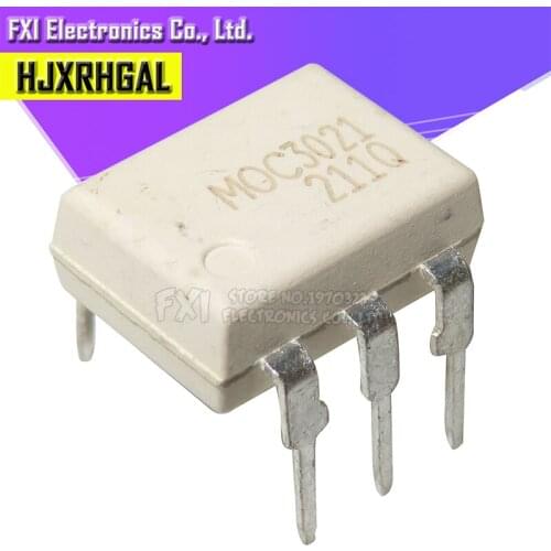 50PCS MOC3021 DIP6 DIP photocoupler