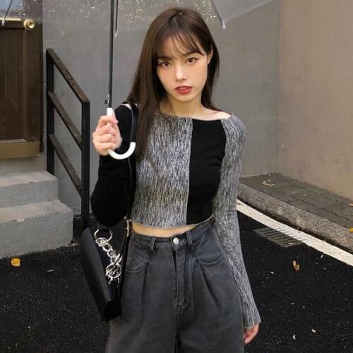 Ay0203 Cheap wholesale 2021 spring summer autumn new fashion casual woman t-shirt lady beautiful nice women Tops female