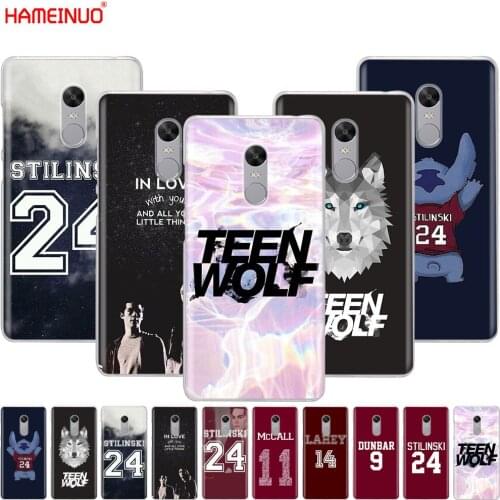 HAMEINUO Teen Wolf Stilinski Cover phone Case for Xiaomi redmi 5 4 1 1s 2 3 3s pro PLUS redmi note 4 4X 4A 5A