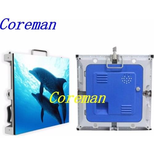 Coreman P8 indoor led display video wall 0.512x0.512m with LINSN TS802 sending card RV908 receiving card and road cases P3 P4 P5