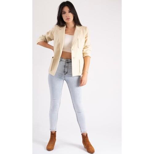 CZ London Genuine Leather Women Western Heels Boots Short Size So Wheel