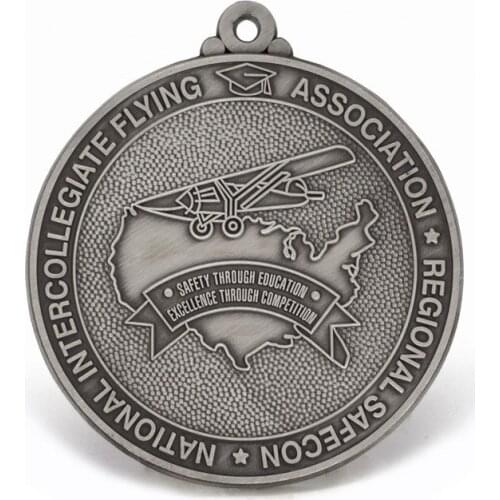 Cheap Antique Silver medal low price custom Memory Souvenir Old Medal hot sales new Enamel Epoxy medal