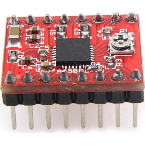 3D Printer Parts Reprap Stepper Driver A4988 Stepper Motor Driver Module with Heatsink for ramps 1.4