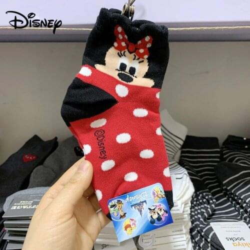 Disney childrens tube cotton socks cartoon talk Donald Duck Mickey Minnie baby socks