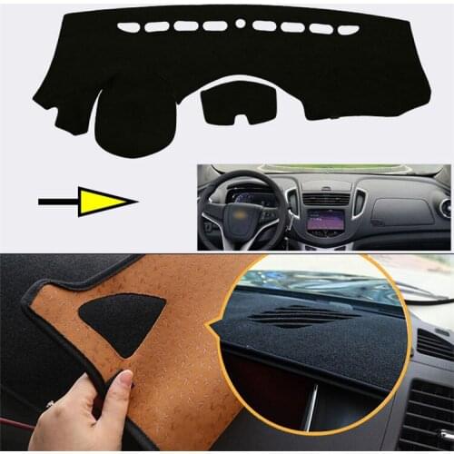 Interior Dashboard Carpet Photophobism Protective Pad Mat For Chevrolet Trax 2014-2016