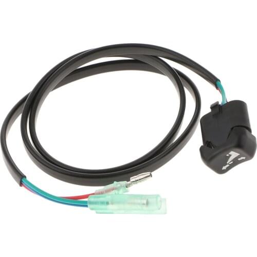 84cm Boat Trim Switch Push Button Assembly For Suzuki Outboard Boat Motors Outboard Motor Boat Accessories Marine Plastic