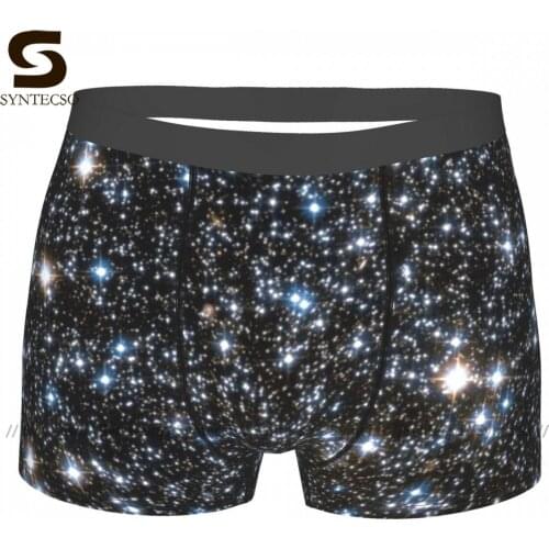 Galaxy Underwear Youth Printed Cute Trunk Sublimation Hot Polyester Boxer Brief