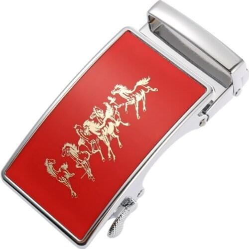 New Mens Business Alloy Automatic Buckle Unique Men Plaque Belt Buckles for 3.5cm Ratchet Men Apparel Accessories LY136-222759