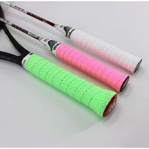 New Wilson Pu Overgrip For Tennis Badminton Overgrip Sweat Grip Rackets Protector Stickers Sweatband Accessorie Three Colors