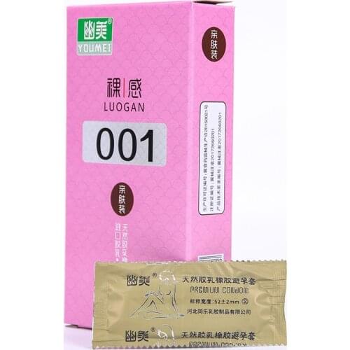 10PCS Adults Condoms Ultra Thin 001 Condoms Ultra Large Oil Condoms Erotic Condoms Couples Intimate Goods Adults Sex Toys