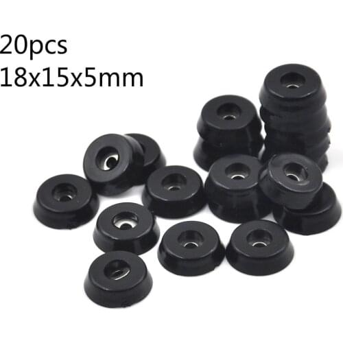 Drop Shipping 10/20pcs Rubber Table Chair Furniture Feet Leg Pads Tile Floor Protectors