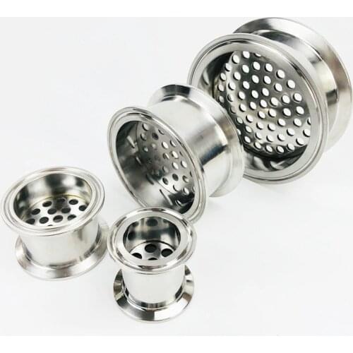 Sanitary Filter Plate 4"(102mm) OD119 Tri-clamp Filter Plate For Homebrew Stainless Steel 304