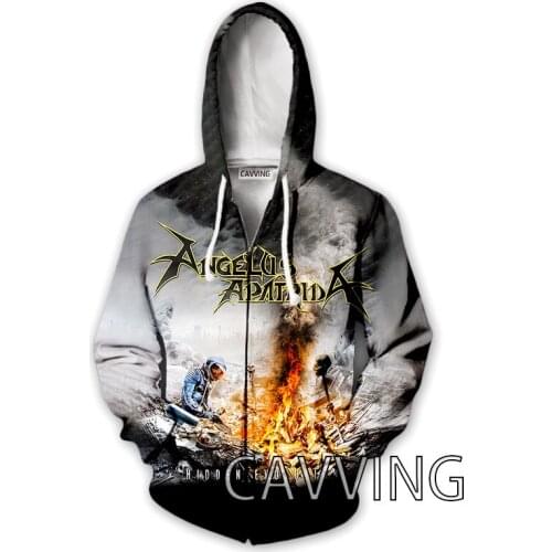 CAVVING 3D Print Angelus Apatrida Band Zipper Hoodies Zip Up Hooded Sweatshirt Harajuku Hoodie Sweatshirts for Men/women