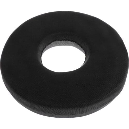 Comfort Seat Cushion Bedsore Prevent Hemorrhoid Pad Soft Sponge Lightweight Hip Lift Seat Cushion for Home Office Travel Black