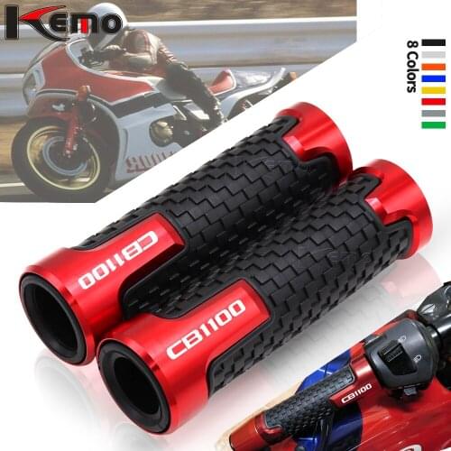 For HONDA CB1100 CB 1100 7/8" 22mm Universal Motorcycle Accessories CNC Aluminum Handlebar Hand Grips Handle Bar End Grip