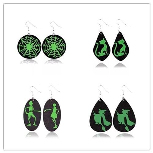 Halloween Vintage Skeleton Skull Dangle Earrings for Women Jewelry Party Gifts Aretes De Mujer Modernos 2020 New Design