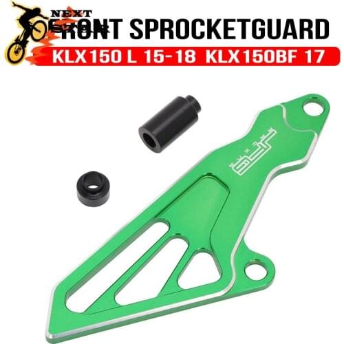 Motorcycle CNC Billet Front Sprocket Guard Protect Cover For Kawasaki KLX150L KLX 150L 150L 2015-2018 KLX150BF KLX 150BF 2017
