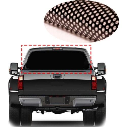 135x36cm Black Rear Window Graphic Decal Sticker for Truck suv Jeep Car Styling