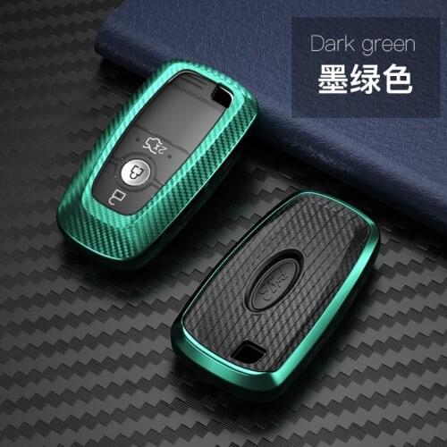 2020 Soft TPU Car Key Case Shell Cover for Ford Fusion Fiesta Escort Mondeo Everest Ranger 2019 S Max Kuga 2 Focus MK3 Ecosport