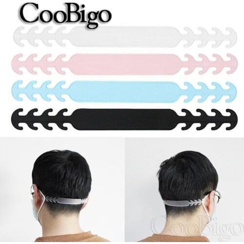 5 Pcs Adjustable Masks Strap Extender Facemask Ear Rope Grips Hook Clip Belt Anti-Slip Mask Band Extension Buckle Holder